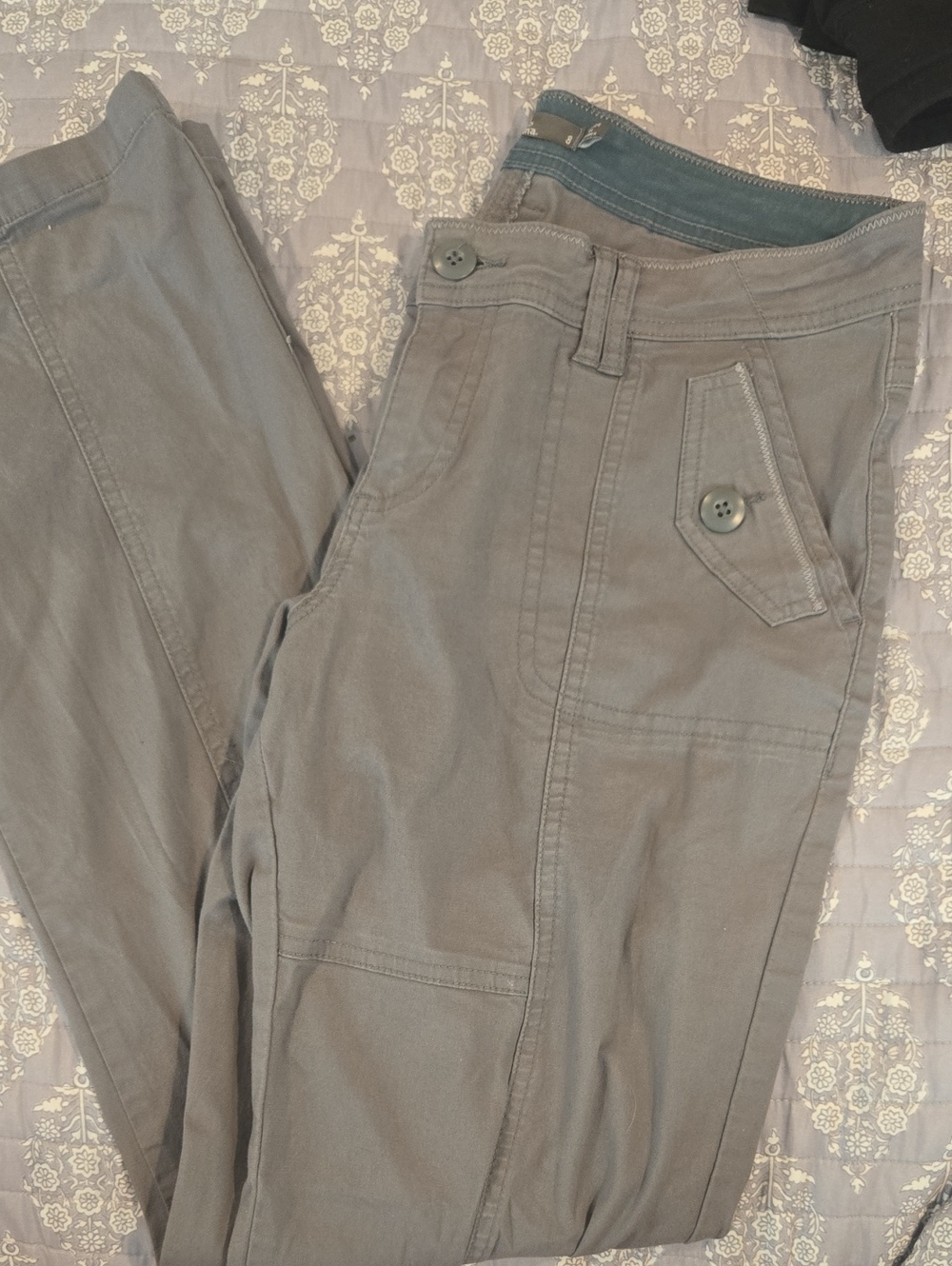 Prana Women's Gray Utility Track Pants